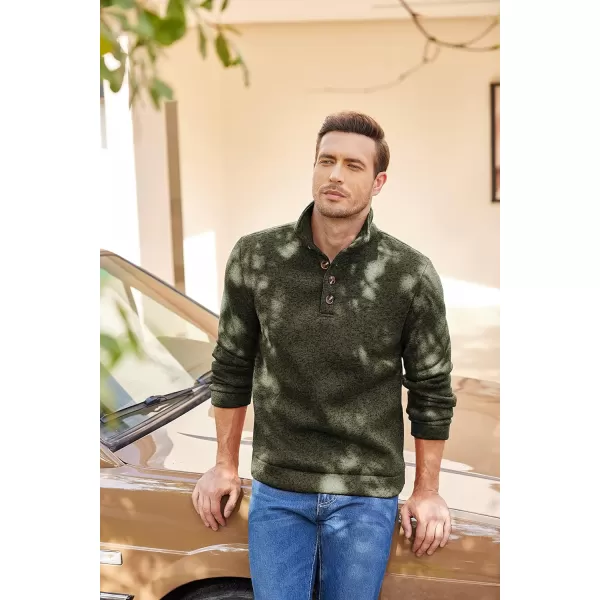 COOFANDY Men's Casual Slim Fit Pullover Sweater Knitted Thermal Sweatshirt