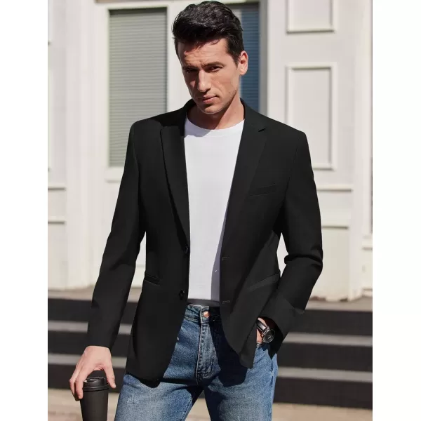 COOFANDY Mens Casual Sport Coat Slim Fit Lightweight Blazers Jacket Two Button Business Suit Jackets