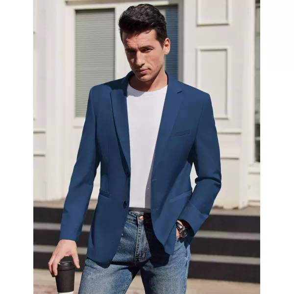 COOFANDY Mens Casual Sport Coat Slim Fit Lightweight Blazers Jacket Two Button Business Suit Jackets