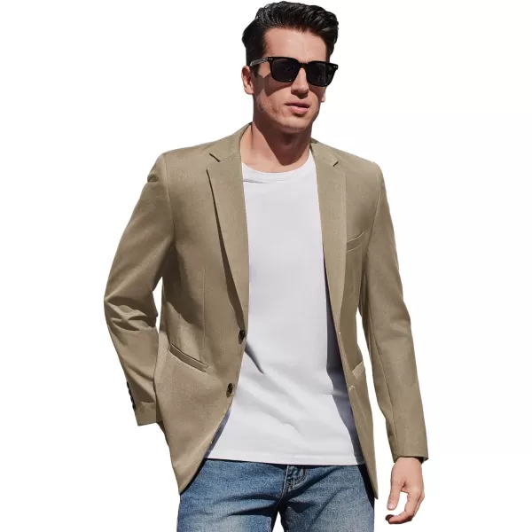 COOFANDY Mens Casual Sport Coat Slim Fit Lightweight Blazers Jacket Two Button Business Suit Jackets