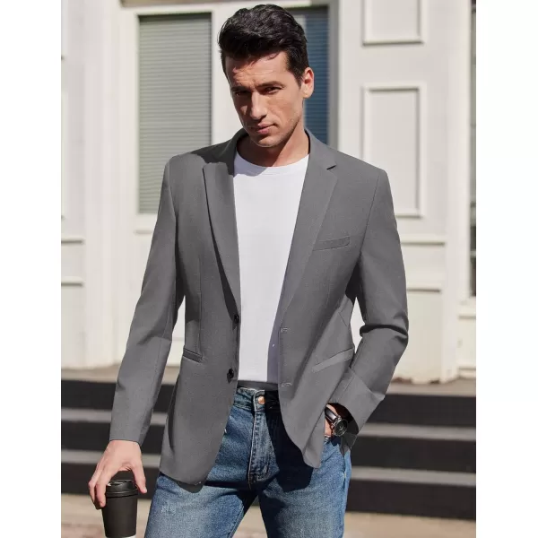 COOFANDY Mens Casual Sport Coat Slim Fit Lightweight Blazers Jacket Two Button Business Suit Jackets