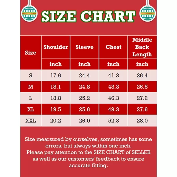 COOFANDY Men's Christmas Cardigans Ugly Xmas Sweaters Reindeer Snowflake Shawl Collar Knitted Cardigan Sweater