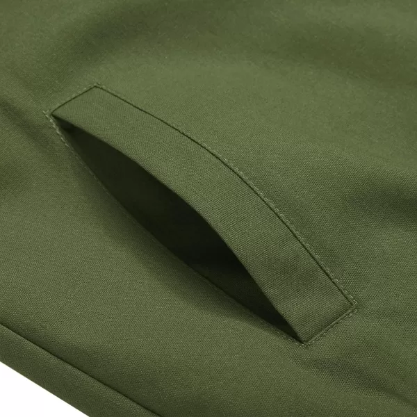 COOFANDY Men's Cotton Bomber Jacket Lightweight Flight Jackets Casual Softshell Varisty Jacket