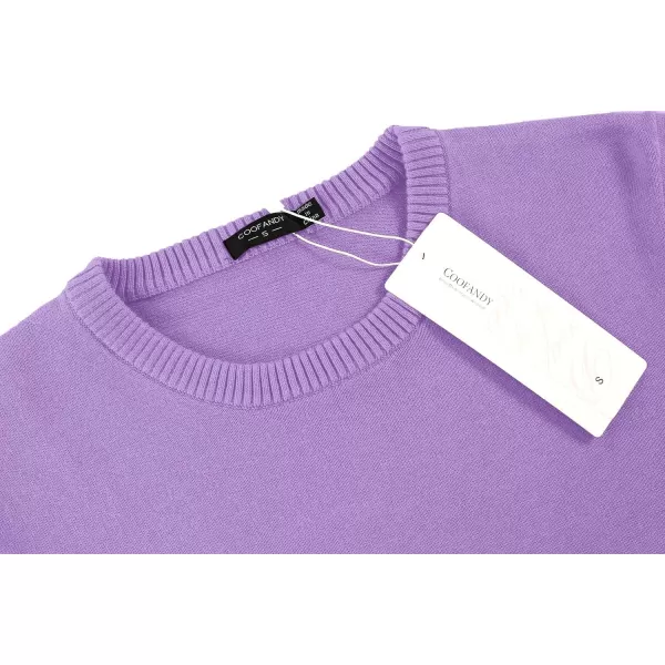 COOFANDY Men's Crew Neck Sweater Slim Fit Lightweight Sweatshirts Knitted Pullover for Casual Or Dressy Wear