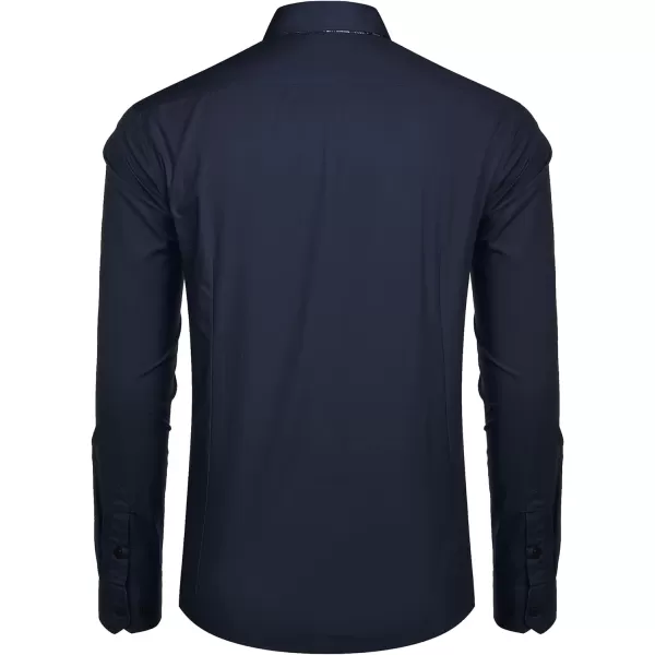 COOFANDY Mens Dress Shirt Long Sleeve Casual Button Down Paisley Shirts Party Wedding Dress Shirt