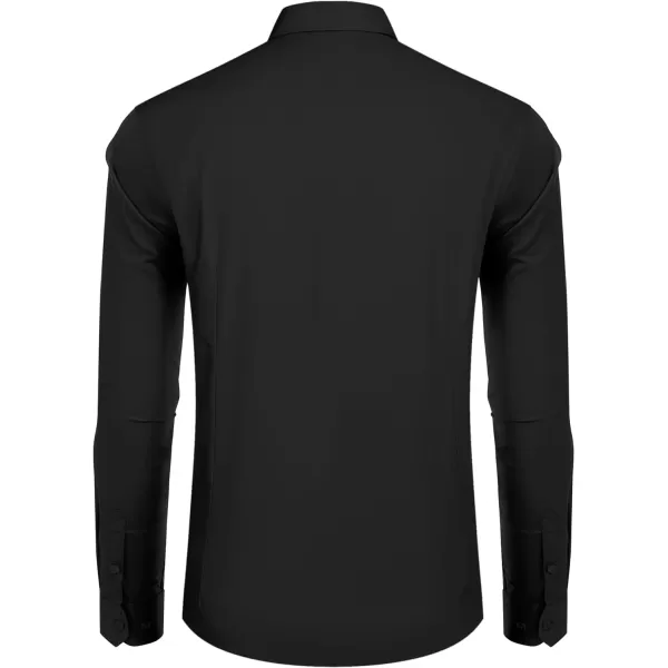 COOFANDY Mens Dress Shirt Long Sleeve Casual Button Down Paisley Shirts Party Wedding Dress Shirt