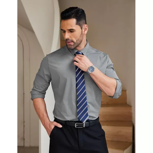 COOFANDY Mens Dress Shirts Long Sleeve Wrinkle Free Shirts Regular Fit Button Down Business Formal Shirts