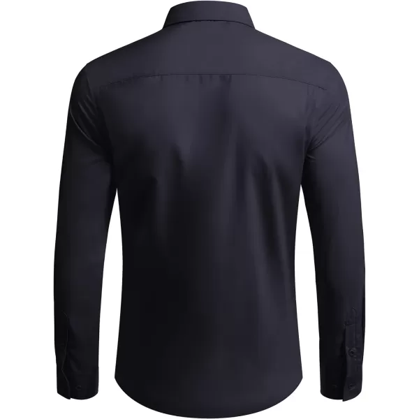 COOFANDY Men's Dress Shirts Wrinkle Free Long Sleeve Button Up Shirts Formal Business Shirt