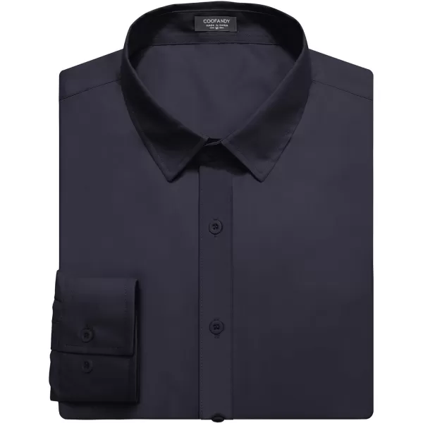 COOFANDY Men's Dress Shirts Wrinkle Free Long Sleeve Button Up Shirts Formal Business Shirt