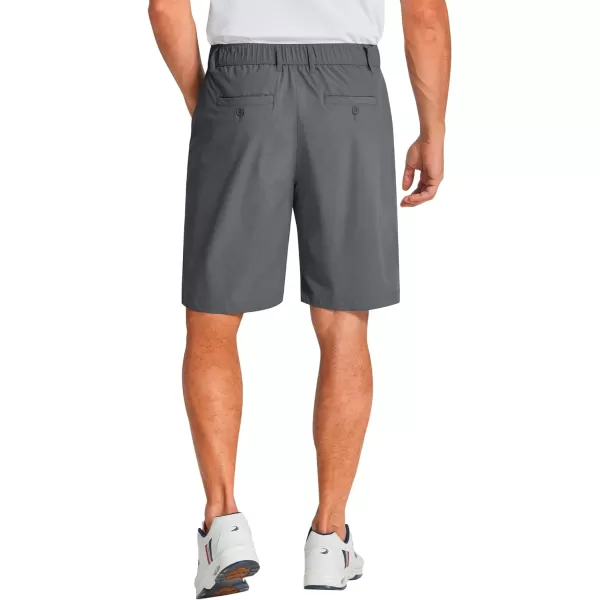 COOFANDY Mens Golf Shorts Stretch Quick Dry Casual Dress Shorts with Pockets