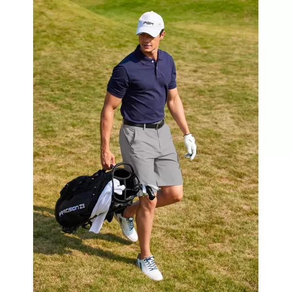 COOFANDY Mens Golf Shorts Stretch Quick Dry Casual Dress Shorts with Pockets