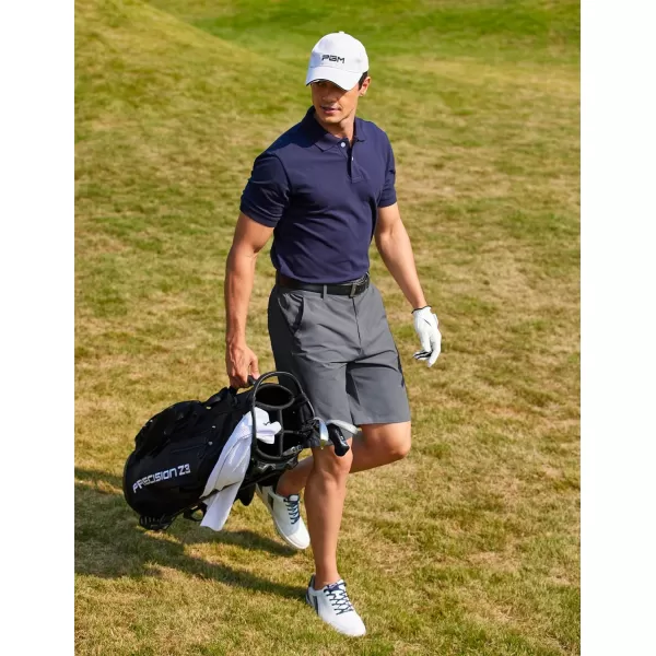COOFANDY Mens Golf Shorts Stretch Quick Dry Casual Dress Shorts with Pockets