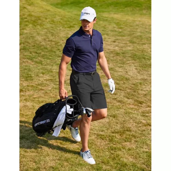 COOFANDY Mens Golf Shorts Stretch Quick Dry Casual Dress Shorts with Pockets