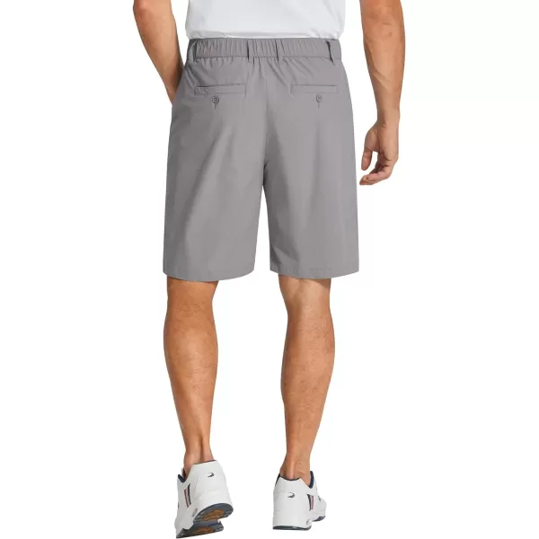 COOFANDY Mens Golf Shorts Stretch Quick Dry Casual Dress Shorts with Pockets