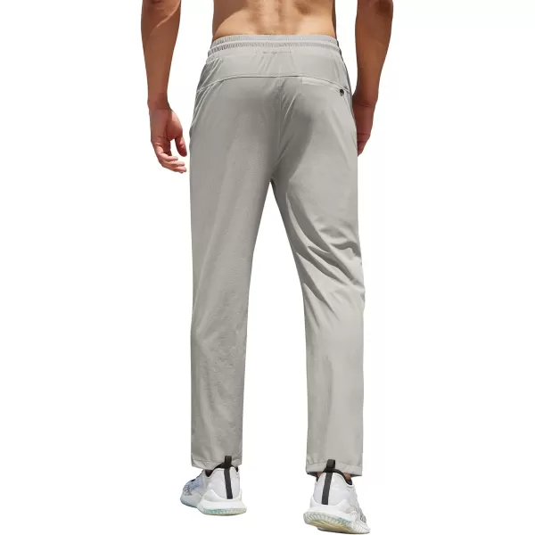 COOFANDY Men's Hiking Pants Lightweight Athletic Pants Quick Dry Active Running Joggers with Zipper Pockets