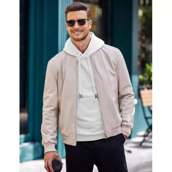 COOFANDY Men's Hooded Sweatshirt Long Sleeve Fashion Gym Athletic Hoodies Solid Plaid Jacquard Pullover with Pocket