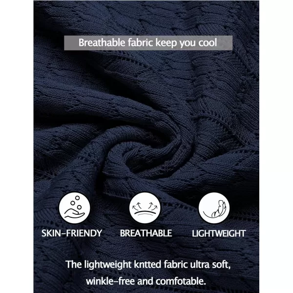 COOFANDY Men's Knit Button Down Shirt Short Sleeve Vintage Polo Shirts Summer Casual Beach Tops