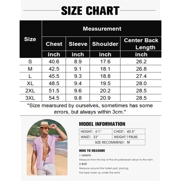COOFANDY Men's Knit Button Down Shirt Short Sleeve Vintage Polo Shirts Summer Casual Beach Tops