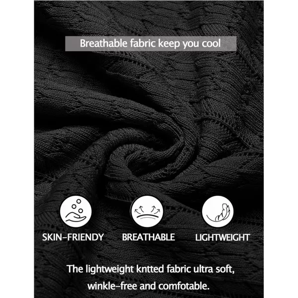 COOFANDY Men's Knit Button Down Shirt Short Sleeve Vintage Polo Shirts Summer Casual Beach Tops