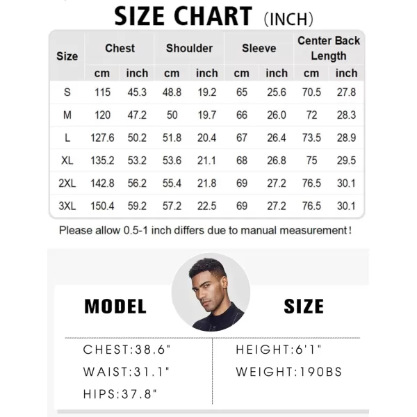 COOFANDY Men's Lightweight Jackets Casual Bomber Windbreaker Zip Up Collared Jacket Golf Windproof Coat