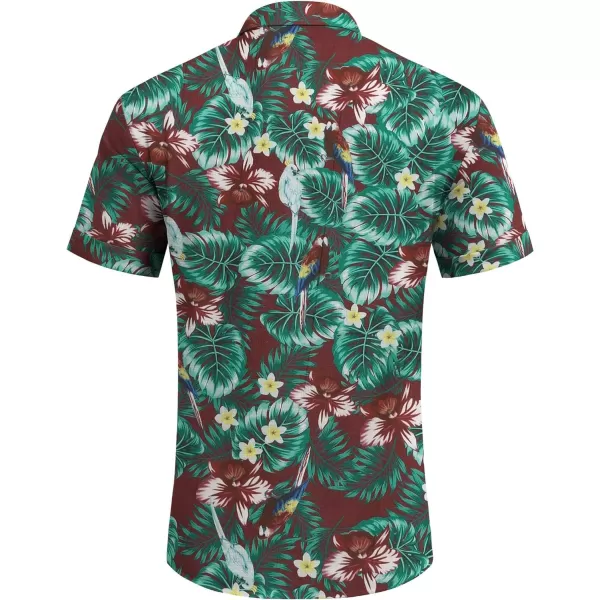 COOFANDY Men's Linen Shirts Short Sleeve Casual Shirts Button Down Shirt for Men Beach Summer Wedding Shirt