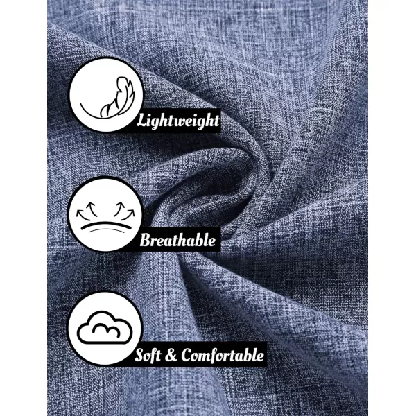 COOFANDY Men's Linen Shirts Short Sleeve Casual Shirts Button Down Shirt for Men Beach Summer Wedding Shirt