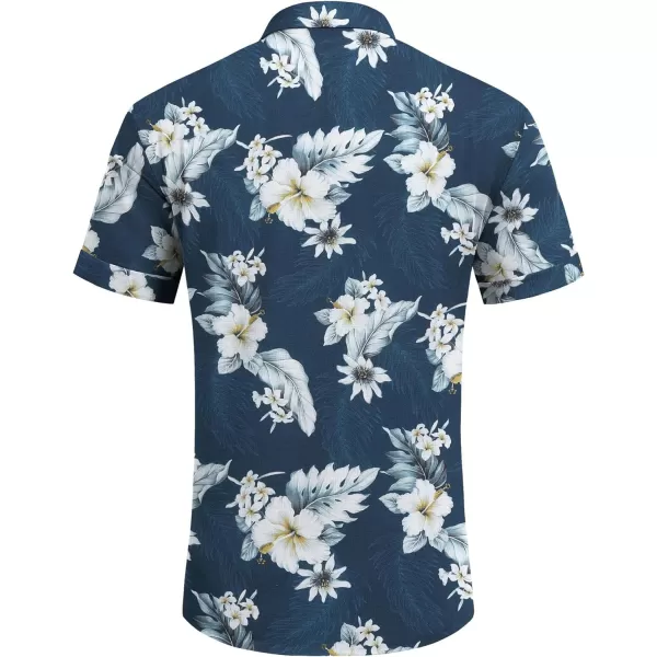 COOFANDY Men's Linen Shirts Short Sleeve Casual Shirts Button Down Shirt for Men Beach Summer Wedding Shirt