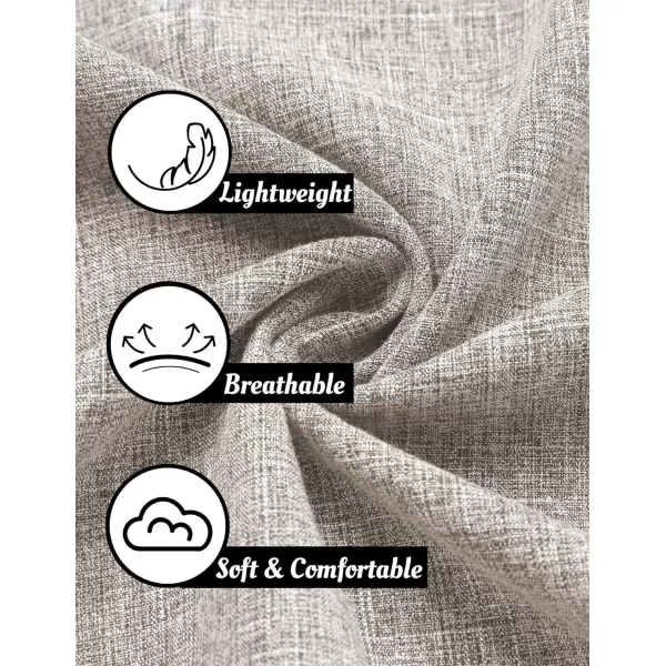 COOFANDY Men's Linen Shirts Short Sleeve Casual Shirts Button Down Shirt for Men Beach Summer Wedding Shirt