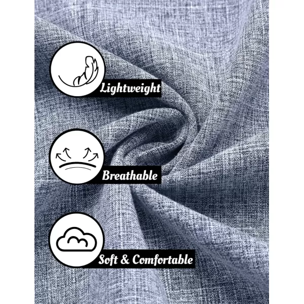 COOFANDY Men's Linen Shirts Short Sleeve Casual Shirts Button Down Shirt for Men Beach Summer Wedding Shirt