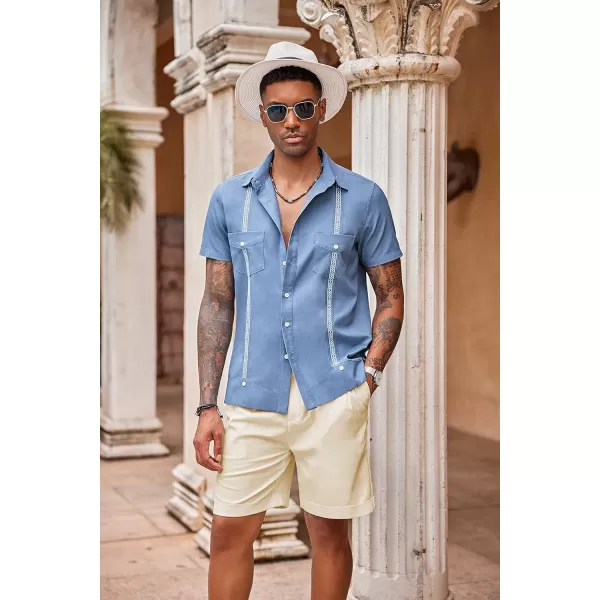 COOFANDY Men’s Linen Shorts Classic Fit Casual Elastic Waist Summer Beach Shorts