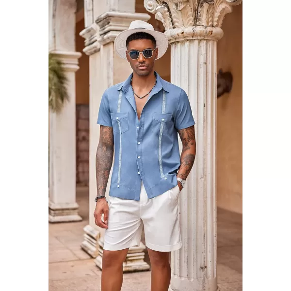 COOFANDY Men’s Linen Shorts Classic Fit Casual Elastic Waist Summer Beach Shorts