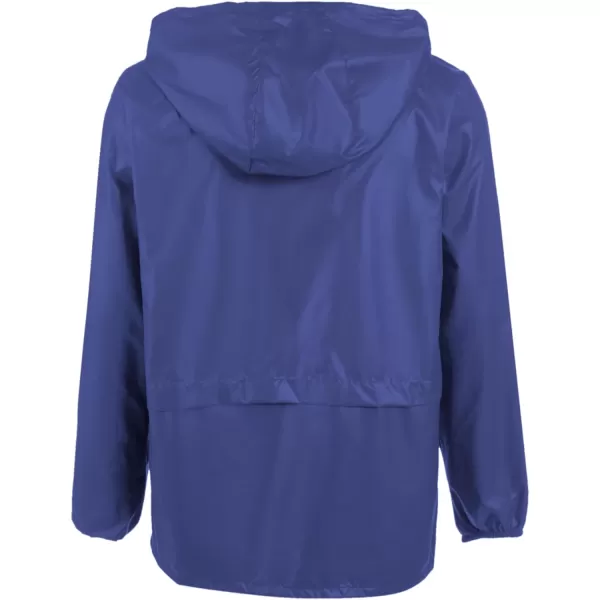 COOFANDY Mens Packable Rain Jacket Lightweight Waterproof Raincoat with Hood Outdoor Rain Gear Travel Hiking Cycling