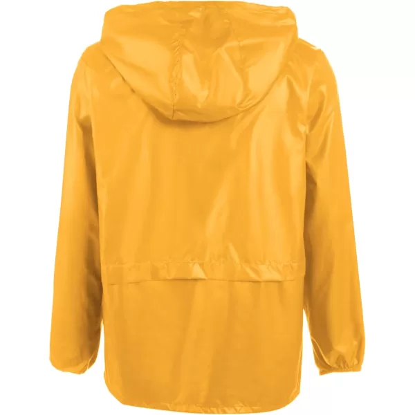 COOFANDY Mens Packable Rain Jacket Lightweight Waterproof Raincoat with Hood Outdoor Rain Gear Travel Hiking Cycling
