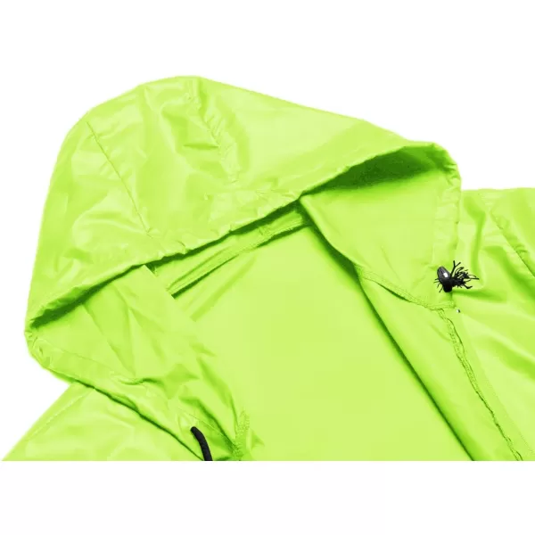 COOFANDY Mens Packable Rain Jacket Lightweight Waterproof Raincoat with Hood Outdoor Rain Gear Travel Hiking Cycling