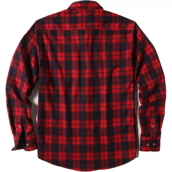 COOFANDY Mens Plaid Shirt Jacket Button Down Long Sleeve Shirts Western Work Shirts
