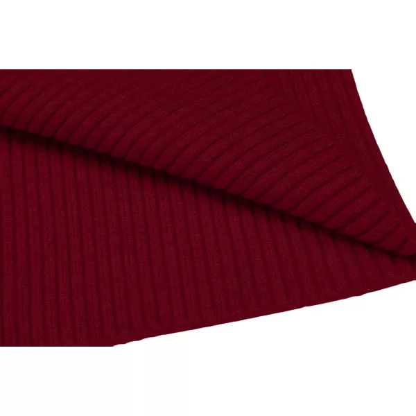 COOFANDY Mens Ribbed Slim Fit Knitted Pullover Turtleneck Sweater