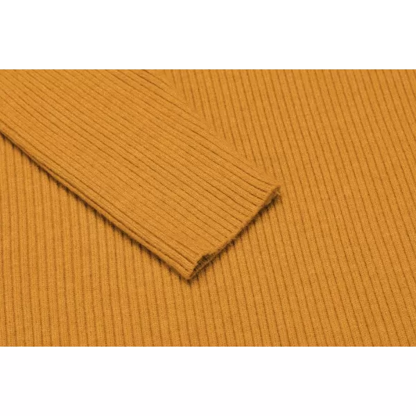 COOFANDY Mens Ribbed Slim Fit Knitted Pullover Turtleneck Sweater