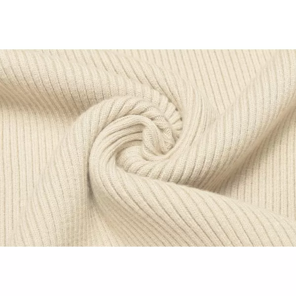 COOFANDY Mens Ribbed Slim Fit Knitted Pullover Turtleneck Sweater