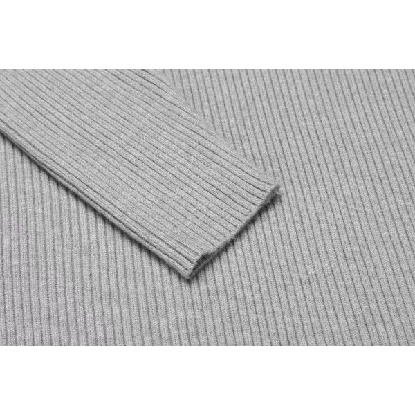 COOFANDY Mens Ribbed Slim Fit Knitted Pullover Turtleneck Sweater