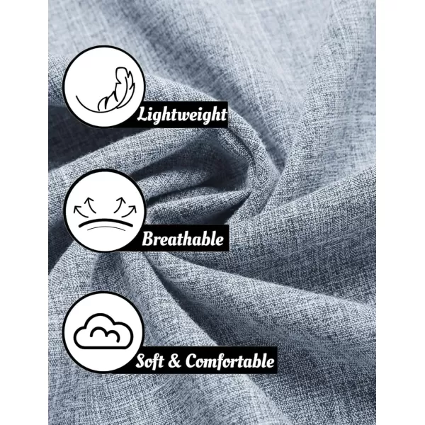 COOFANDY Mens Short Sleeve Button Down Shirts Casual Loose Fit Summer Beach Shirts Linen Texture Shirt
