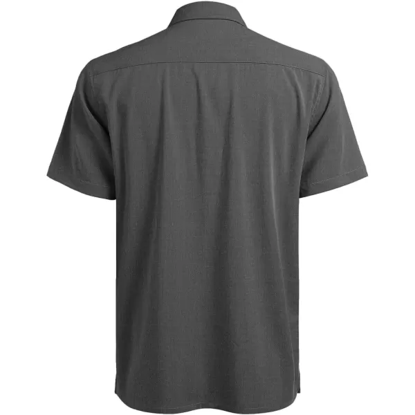 COOFANDY Mens Short Sleeve Cuban Guayabera Shirt Casual Summer Beach Button Down Shirts