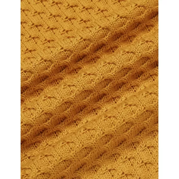 COOFANDY Men's Slim Fit Turtleneck Sweater Casual Knitted Twisted Pullover Solid Sweaters