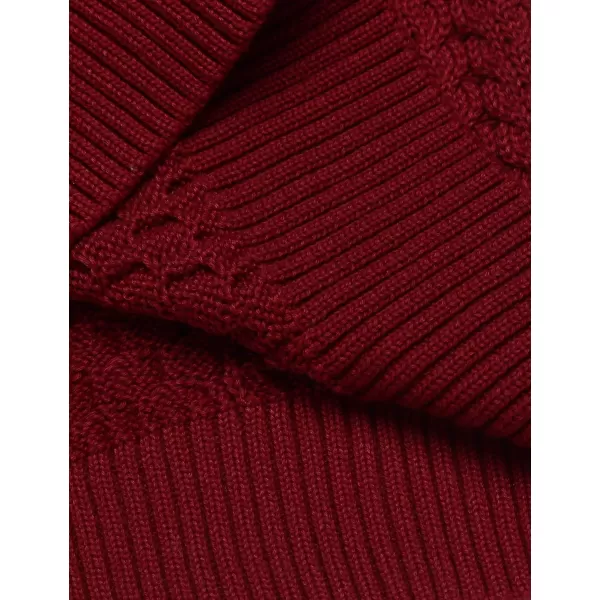 COOFANDY Men's Slim Fit Turtleneck Sweater Casual Knitted Twisted Pullover Solid Sweaters