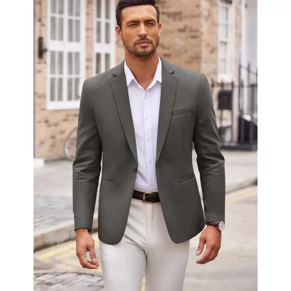 COOFANDY Mens Sport Coat Casual Slim Fit Blazer One Button Textured Suit Jacket