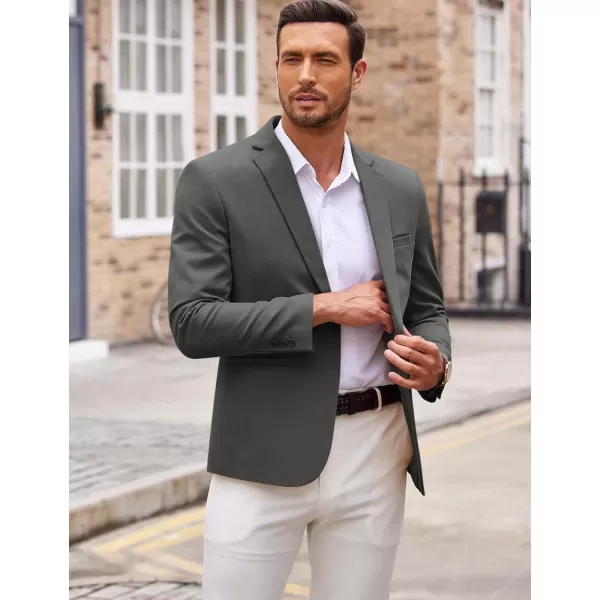 COOFANDY Mens Sport Coat Casual Slim Fit Blazer One Button Textured Suit Jacket