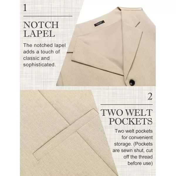 COOFANDY Men's Suit Vests Slim Fit Waistcoat Notch Lapel Casual Formal Vest