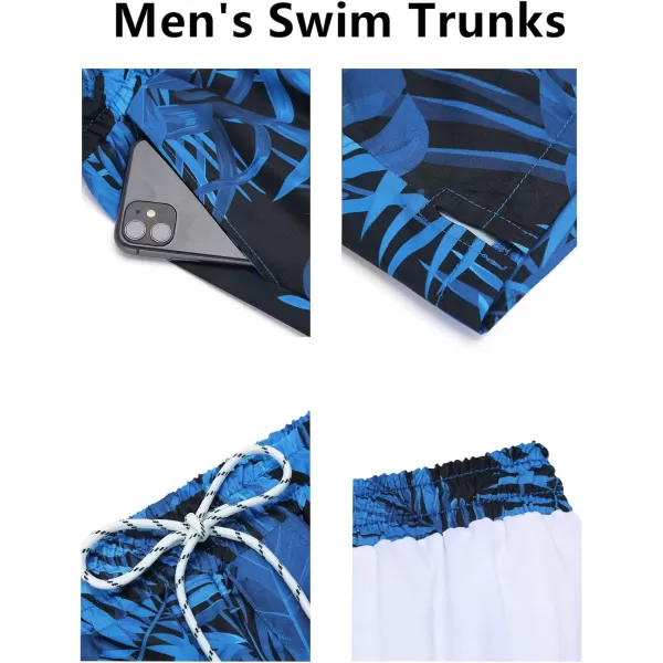 COOFANDY Men's Swim Trunks Quick Dry Summer Beach Shorts Swimwear Bathing Suit