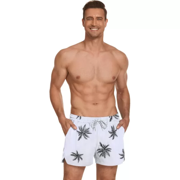 COOFANDY Men's Swim Trunks Quick Dry Summer Beach Shorts Swimwear Bathing Suit