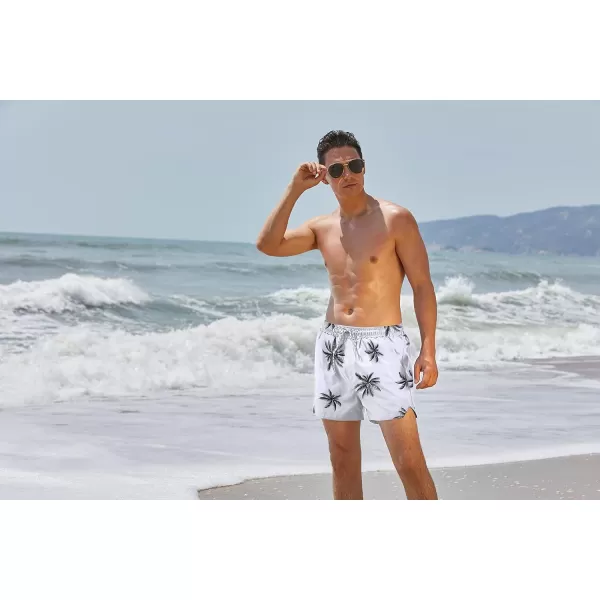 COOFANDY Men's Swim Trunks Quick Dry Summer Beach Shorts Swimwear Bathing Suit