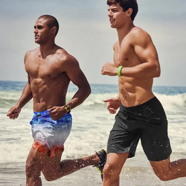 COOFANDY Men's Swim Trunks Quick Dry Summer Beach Shorts Swimwear Bathing Suit